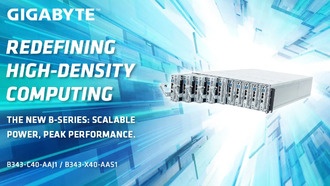 Giga Computing выпустила блейд-серверы B-series с использованием переработанных материалов