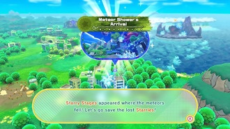 Как начать DLC «Звёздный мир» в Kirby and the Forgotten Land