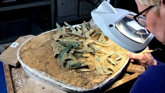 Крупнейший клад бронзового века обнаружен в Верхней Лужице