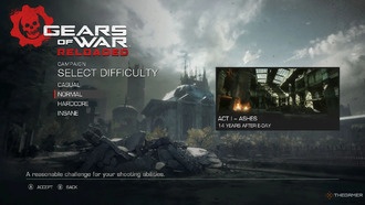 Выбор уровня сложности в Gears of War: Reloaded — полное руководство