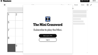 New York Times закрыла бесплатный доступ к мини-кроссворду