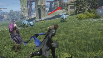 Расположение монолитов у Озера Небесного Зеркала в Lost Soul Aside