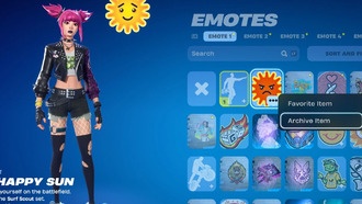 Что такое архивация предметов в Fortnite и как ей пользоваться