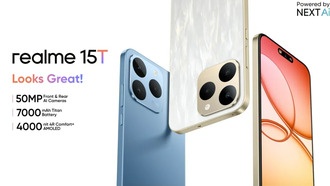Realme 15T 5G: смартфон с AMOLED-экраном 120 Гц, аккумулятором 7000 мАч и защитой IP68/69