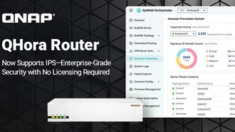 Маршрутизаторы QNAP QHora получили поддержку IPS для защиты от программ-вымогателей без лицензионных сборов