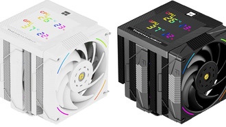 Thermalright представила серию процессорных кулеров Phantom Spirit 120 Digital с дисплеем