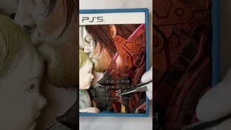 Артбокс Death Stranding 2 превратили в съедобное печенье