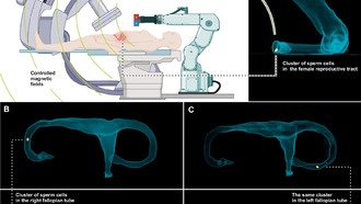 Сперматоботы: учёные создали управляемых магнитом микророботов из сперматозоидов