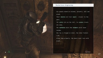 Решение загадки с дверью церкви в Cronos: The New Dawn