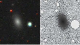 Астрономы обнаружили изолированную карликовую галактику раннего типа