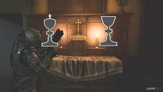 Решение загадки алтаря в часовне больницы в Cronos: The New Dawn