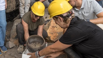 На острове Ла-Пальма найдена редкая керамическая ваза XV века эпохи кастильского завоевания