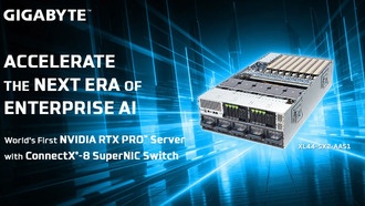 Giga Computing расширяет портфель серверов NVIDIA RTX PRO