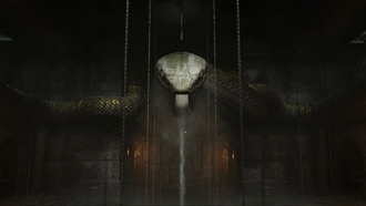 Решение головоломки со змеей в Indiana Jones and the Order of Giants