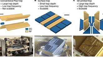 3D-печать микроионных ловушек решает проблему миниатюризации квантовых компьютеров