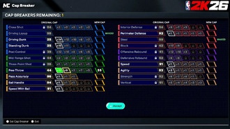 Как получить и использовать Cap Breakers в NBA 2K26