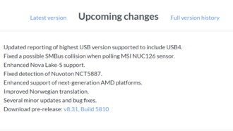 HWiNFO обновился: впервые упомянут Nova Lake-S от Intel и материнские платы AMD Zen6