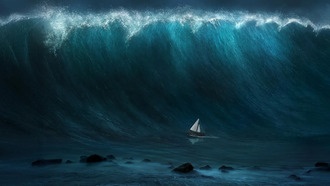 Учёные разгадали тайну возникновения волн-убийц