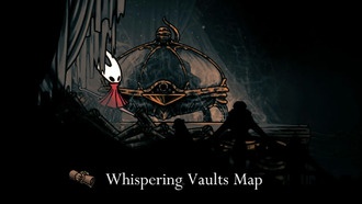 Где найти карту Шепчущих катакомб в Hollow Knight: Silksong