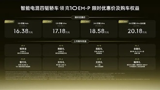 Представлен седан Lynk & Co 10 EM-P с полным приводом и лидаром в базе