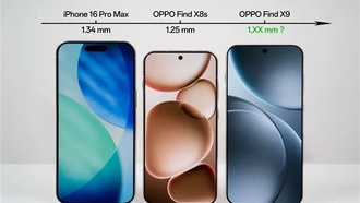 OPPO Find X9 удивит узкими рамками: возможно, самые тонкие в этом году