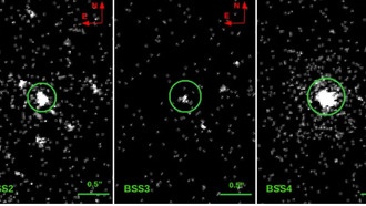 Обнаружен белый карлик, вращающийся вокруг голубой отставшей звезды