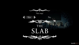 Расположение карты Плиты в Hollow Knight: Silksong