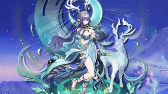 Полное руководство по материалам для Возвышения и талантов Лаумы в Genshin Impact