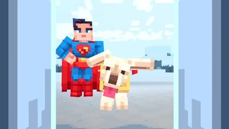 В Minecraft вышло DLC по мотивам «Супермена»