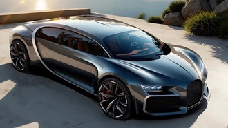 Dreame представила рендеры своего первого электромобиля, который сравнивают с Bugatti