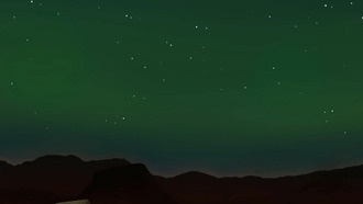 Учёные научились предсказывать зелёные сияния марсианских полярных сияний