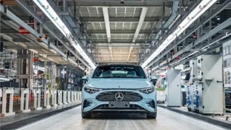 Новый электрический Mercedes-Benz CLA сошел с конвейера в Китае