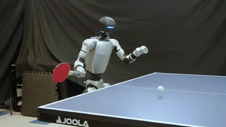Робот HITTER играет в настольный теннис лучше многих любителей