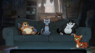 Первый кадр мультсериала Alley Cats от создателя «Офиса» Рики Джервэйса