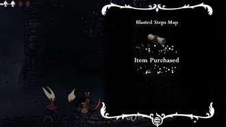 Где найти карту Подточенных ступеней в Hollow Knight: Silksong