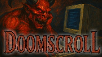 Браузерная игра Doomscroll оказалась создана с помощью ИИ