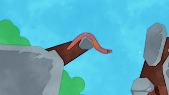 Физический платформер Wirm о червяке в космосе впечатлил Тима Шейфера