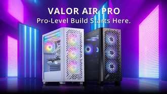 XPG представляет флагманский корпус VALOR AIR PRO и серию воздушных кулеров MAESTRO PLUS