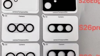 Утечка аксессуаров для серии Galaxy S26 указывает на разные варианты расположения камер