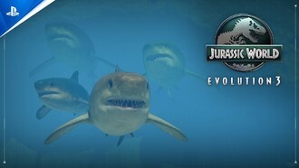 Jurassic World Evolution 3 представила нового гиганта — мегалодона