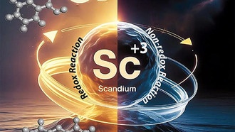 Скандий, считавшийся инертным, оказался мощным фотокатализатором под синим светом