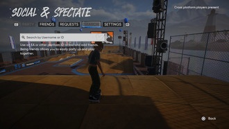 Как добавить друзей в Skate: кроссплатформенная игра и прогресс