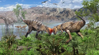 Обнаружен самый древний и полный скелет пахицефалозавра