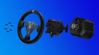 Logitech представила доступный прямой привод для гонок RS50 и умные педали