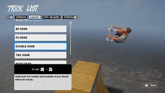 Как выполнять трюки с захватом и комбинации в Skate