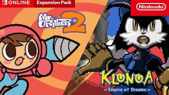 В Nintendo Switch Online добавили Mr. Driller 2 и Klonoa: Empire of Dreams