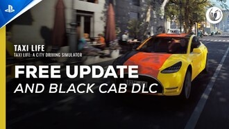 Taxi Life: A City Driving Simulator получила крупное обновление и DLC с лондонским кэбом