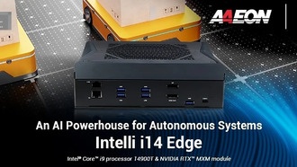 AAEON Intelli i14 Edge: компактная система для ИИ с Intel Core i9 и NVIDIA RTX