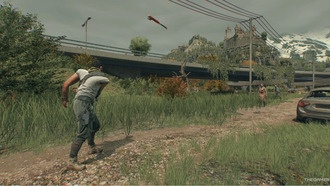 Как бросать оружие в Dying Light: The Beast