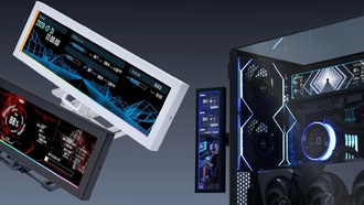 Lian Li выпустила 8,8-дюймовый универсальный экран с гибким креплением